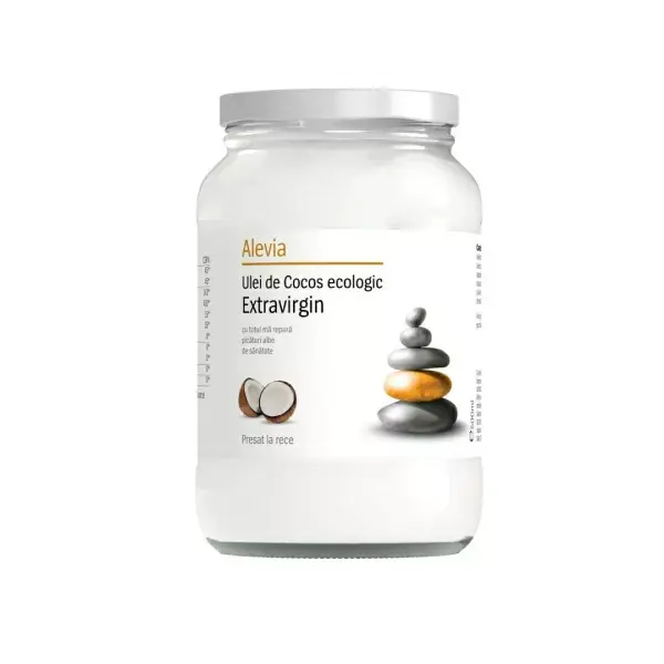 Ulei de cocos ecologic extravirgin, 500 ml, 5794, Alevia - Ofertă specială
