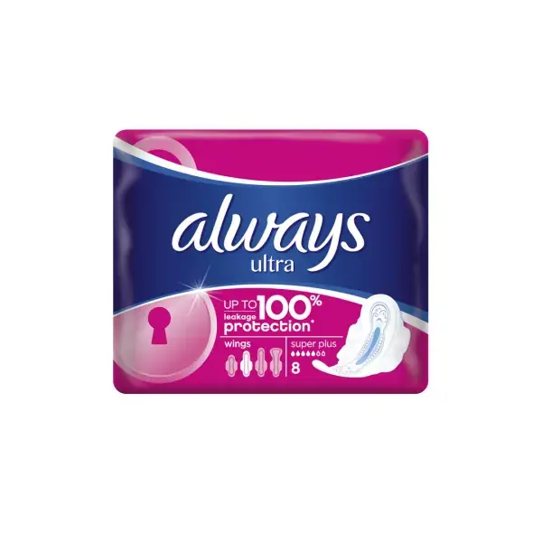 Retur ușor - Absorbante Always Ultra Super Plus, 8 bucati