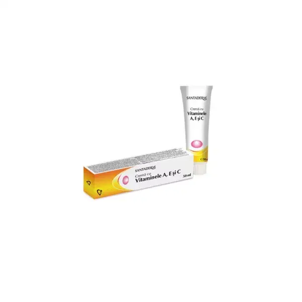 Preț promoțional - Crema cu Vitamina: A, E, C, 50 ml, Santaderm