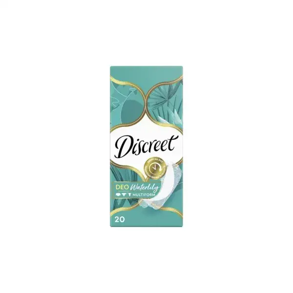 Bestseller - Absorbante zilnice Deo Waterlily, 20 bucati, Discreet