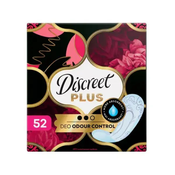 Ofertă pentru o perioadă limitată | Absorbante Zilnice Parfumate - Discreet Plus Deo Odour Control, 52 bucati, Always