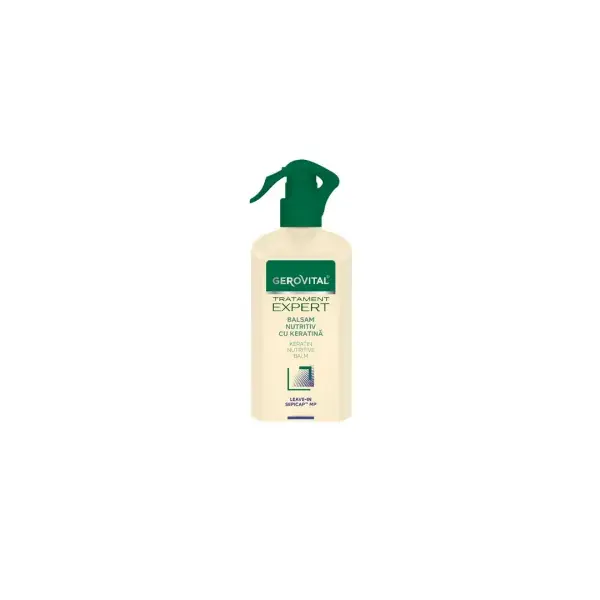 Balsam nutritiv cu keratina Leave-In Gerovital TratamentExpert, 150 ml, Farmec | Comandă cu încredere