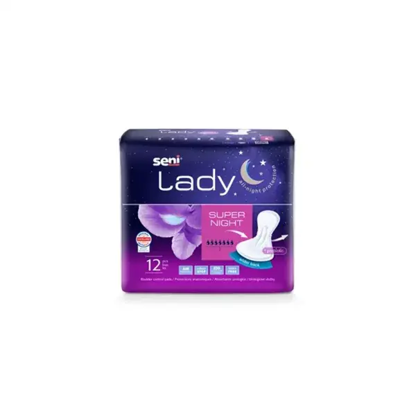 Absorbante urologice Super Night Lady, 12 bucati, Seni | Plată sigură