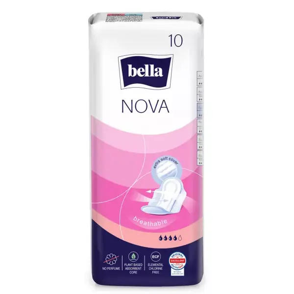 Absorbante igienice Nova, 10 bucati, Bella - Doar azi