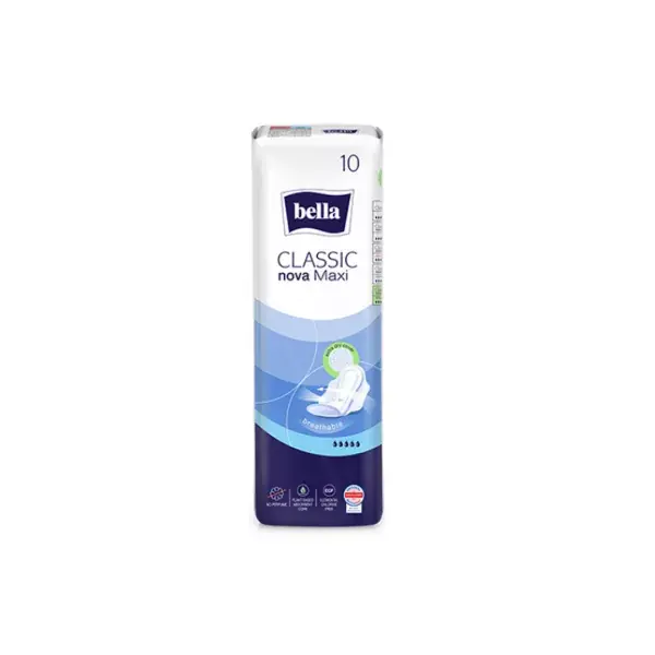 Absorbante igienice classic nova maxi, 10 bucati, Bella | Economisește acum