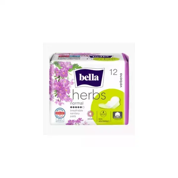 Doar săptămâna aceasta | Absorbante Herbs Verbena, 12 bucati, Bella