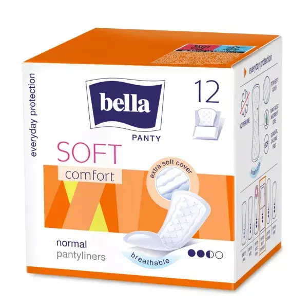 Bestseller - Panty Soft Comfort absorbante zilnice, 12 bucati, Bella