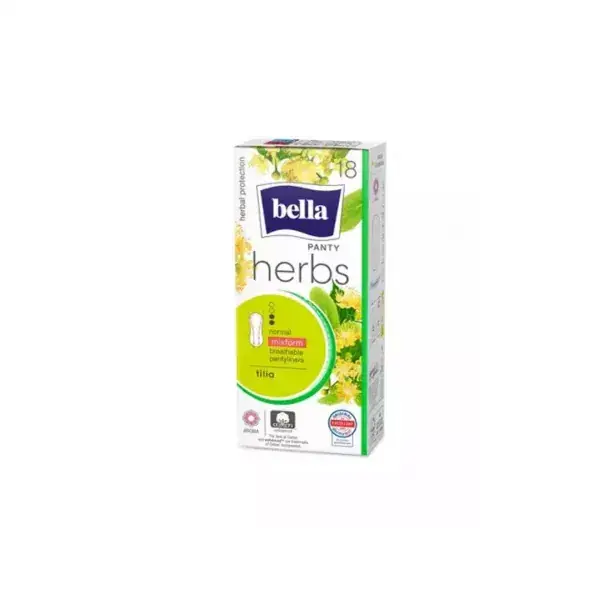 Absorbante zilnice Herbs Panty Floare de tei Mixform, 18 bucati, Bella | Ofertă flash