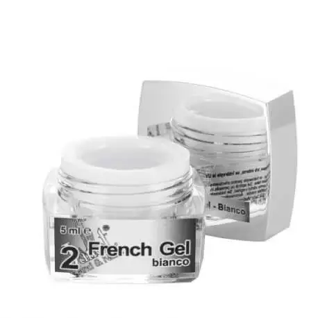 2 French Gel Bianco 5 ml | Reducere