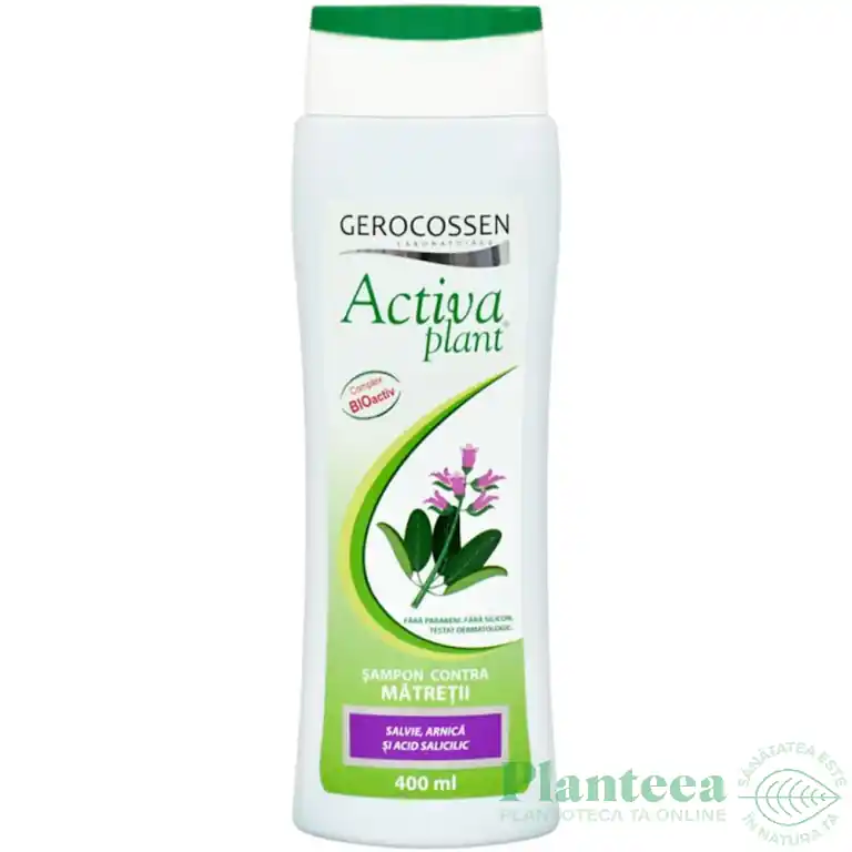 Sampon contra matretii uscate ActivaPlant 400ml - GEROCOSSEN - Au mai rămas puține bucăți