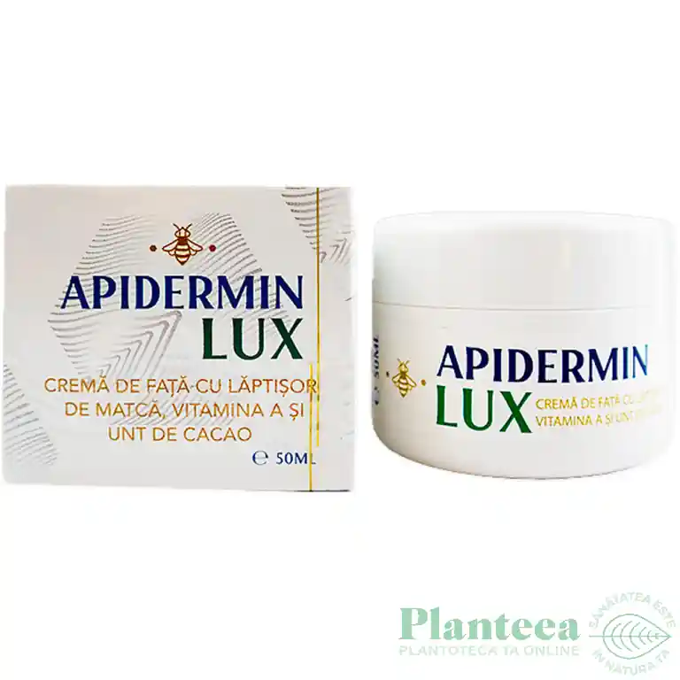Crema fata Apidermin lux 50ml - COMPLEX APICOL | Se încheie curând