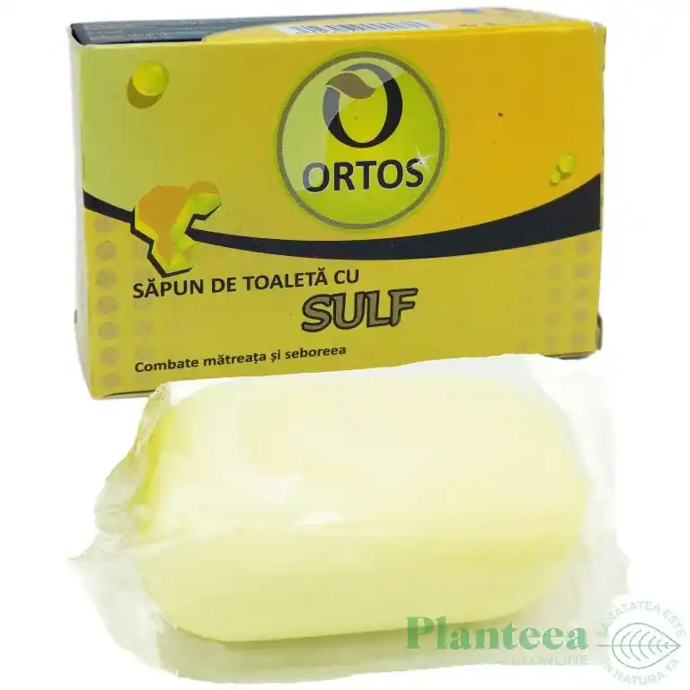 Sapun toaleta sulf 100g - ORTOS - Profită de ofertă