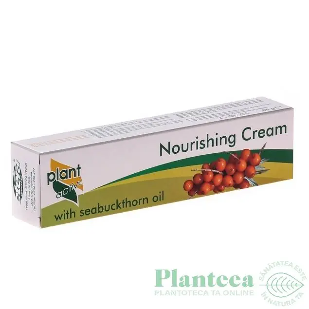 Ofertă specială | Crema nutritiva ulei catina 65g - PLANT ACTIV