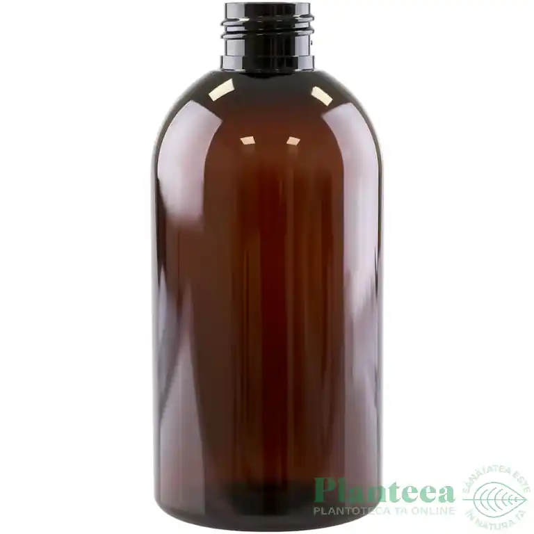 Alegerea clienților | Flacon plastic brun ambra pet Boston 24/410 fara capac 250ml - ELLEMENTAL