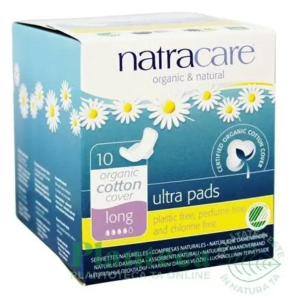 Absorbante cu aripioare zi ultra lungi 10b - NATRACARE - Produs recomandat
