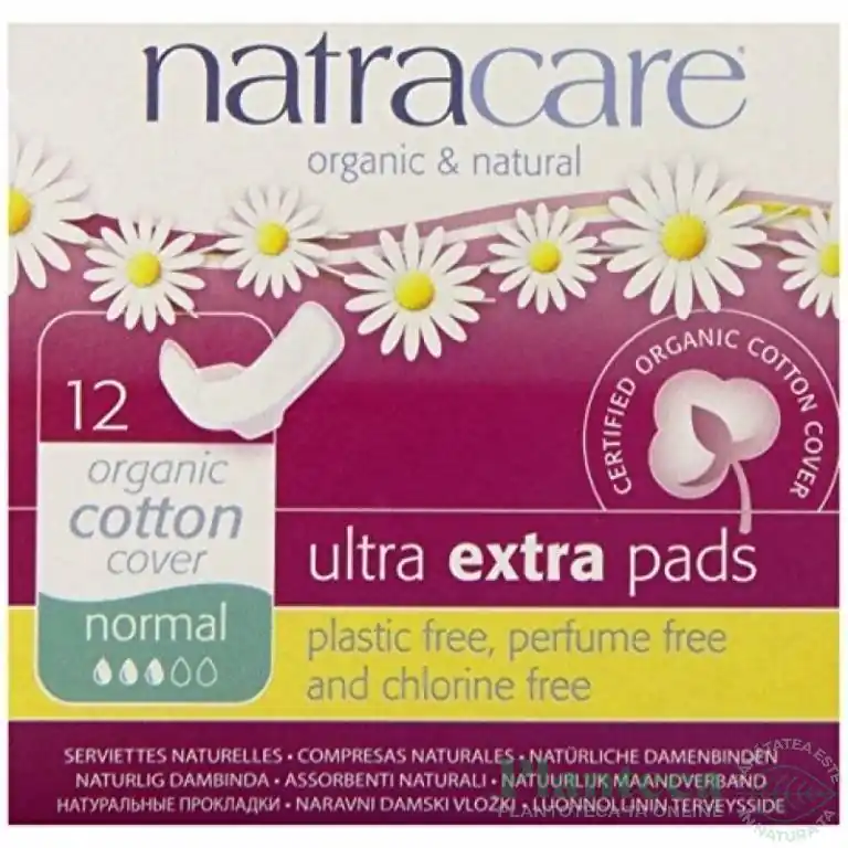 Absorbante cu aripioare zi ultra extra normal 12b - NATRACARE | Preț bun