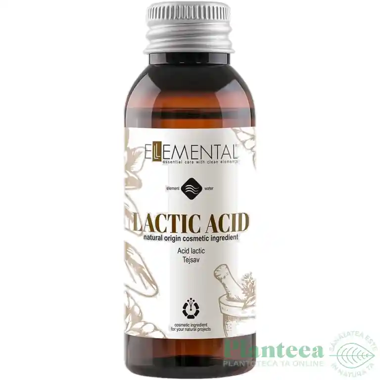 Acid lactic AHA 50ml - ELLEMENTAL | Ofertă limitată