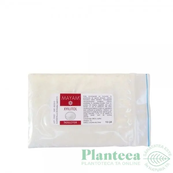 Xylitol pudra uz cosmetic 10g - ELLEMENTAL - Reducere exclusivă