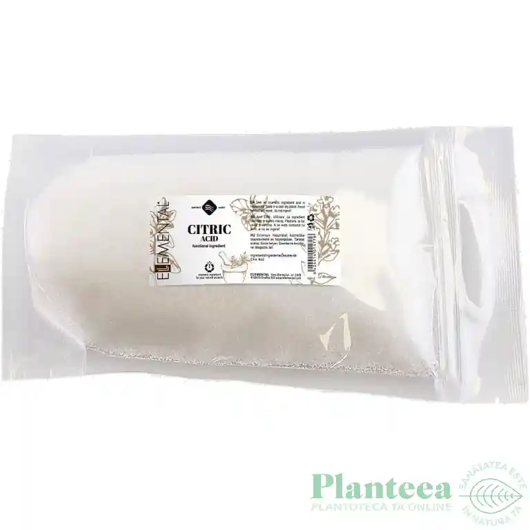 Acid citric cosmetic 250g - ELLEMENTAL - Alegerea clienților