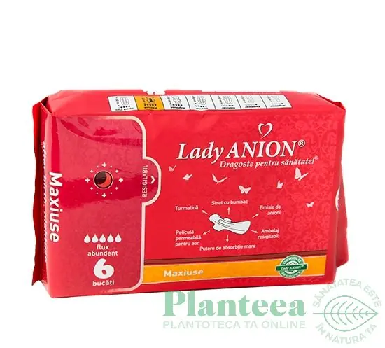 Absorbant ciclu 5pic Maxi use 6b - LADY ANION | Reducere