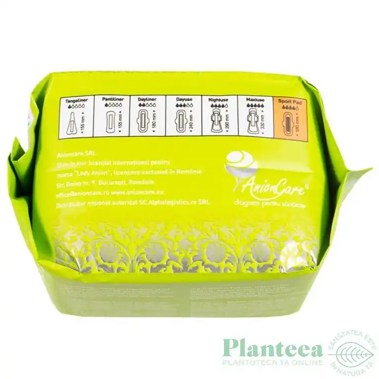 Absorbant ciclu 4pic SportPad 15b - LADY ANION - Doar azi