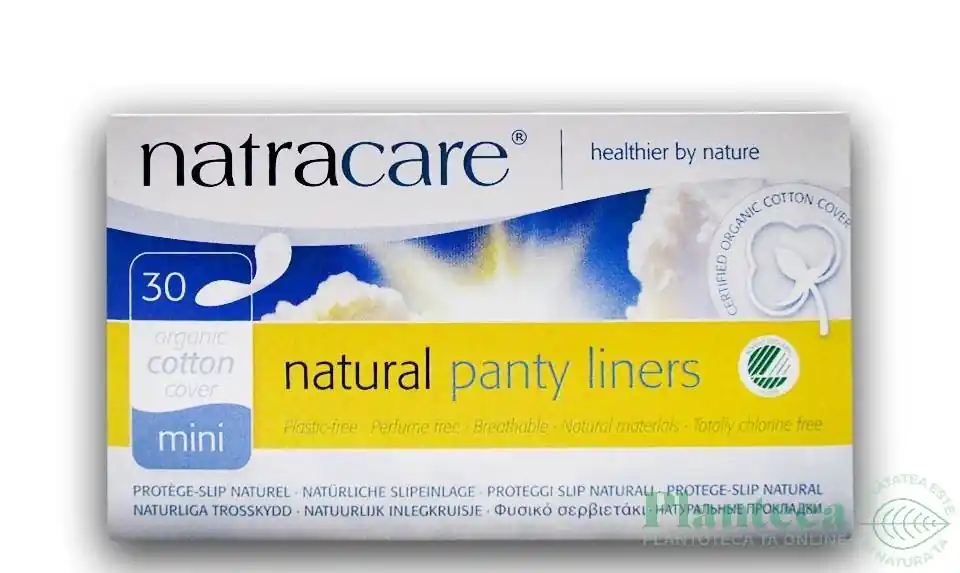 Absorbante zilnice mini 30b - NATRACARE | Preț redus