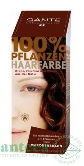 Vopsea par saten castaniu 100g - SANTE - Recomandarea clienților