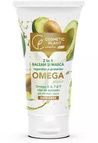 OMEGA PLUS BALSAM&MASCA 2 IN 1 REPARATOR&PROT. 150ML COSMETICPLANT - Produs popular