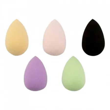 Set 5 bureti mini Makeup Revolution Mini Pro Colour Correct pentru aplicarea machiajului - Reducere suplimentară