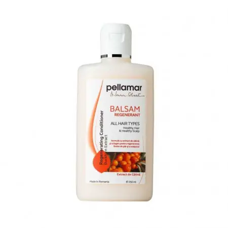 Au mai rămas puține bucăți | Balsam regenerant cu ulei de catina Pellamar Beauty Hair, 250 ml