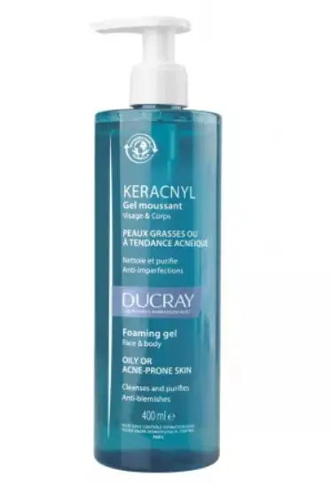 Cumpără în siguranță - DUCRAY KERACNYL GEL CURATARE ANTI-ACNEE * 400 ML 7517
