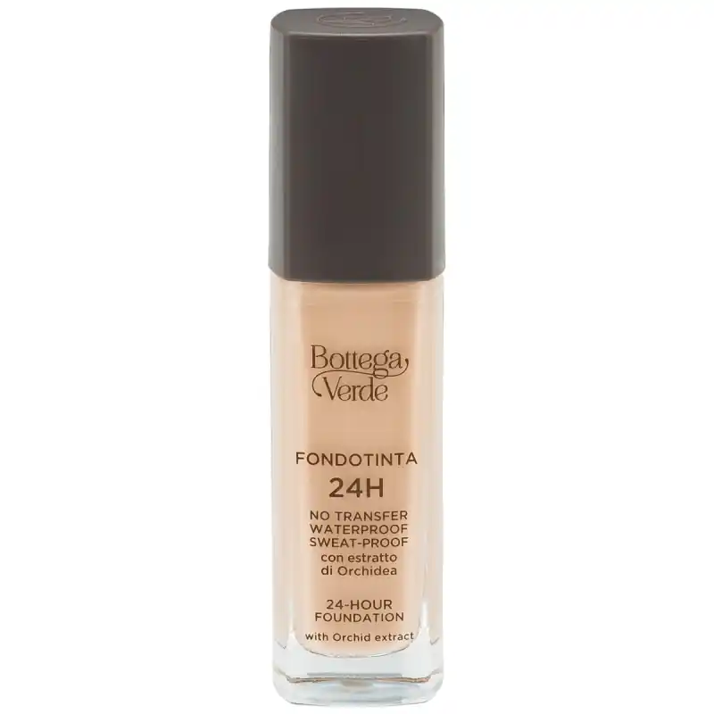 Plasează comanda - Fond de ten rezistent la transfer 24h cu extract de orhidee, natural - Fondotinta 24h, 30 ML
