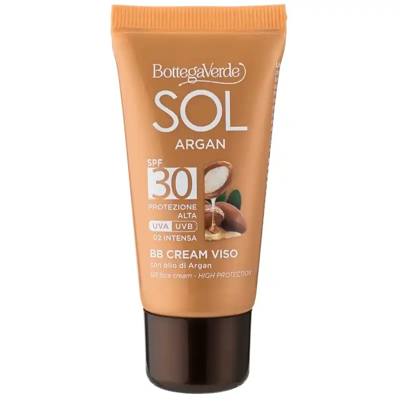 BB cream hidratant, cu ulei de Argan, SPF 30, bej inchis - Sol Argan, 25 ML - Produs lansat recent