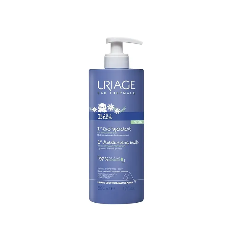 1er BEBE lapte hidratant, 500ml , Uriage - Preț special online