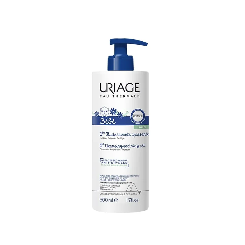 1er BEBE ulei calmant de curatare, 500ml , Uriage - Comandă rapid