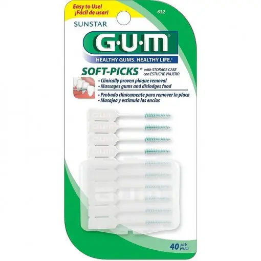 În topul vânzărilor | Accesorii Gum Soft Picks Regular With Fluoride 40 Picks