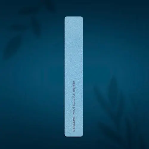 Bestseller | Mineral broad straight nail file Staleks Pro Exclusive, 150/150 grit, NFX-32/9