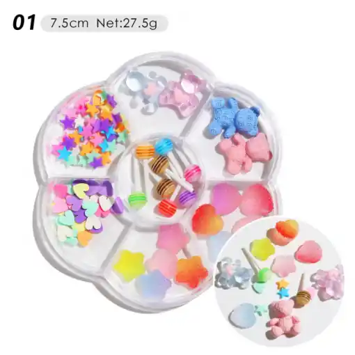 Set decoratii 3D Candy Shop - Produs premium