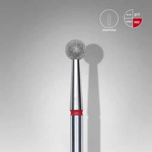 Bit diamantat Staleks Expert Ball Red 4 mm | Reduceri